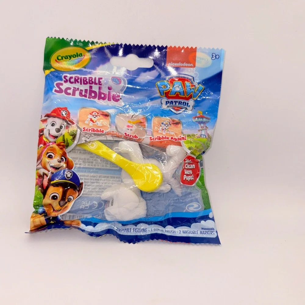 Crayola Scribble Scrubbie Paw Patrol Mystery Blind Bag Washable Toy Set 74-8235